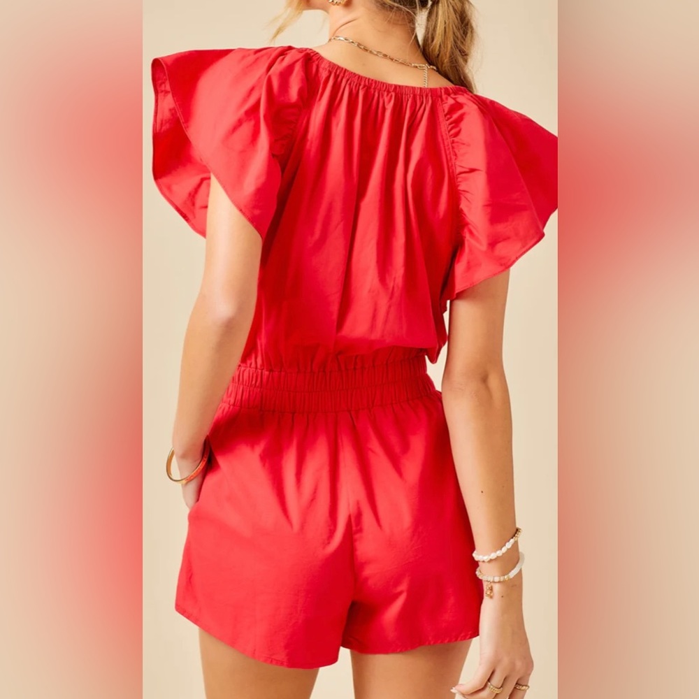 Flutter Sleeve Romper - image 3